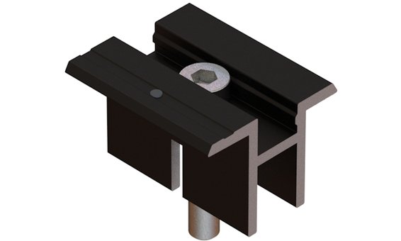 eco-invention Trap FIX – Universalklemme schwarz